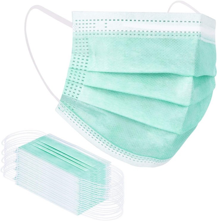 Green Surgical Face Mask